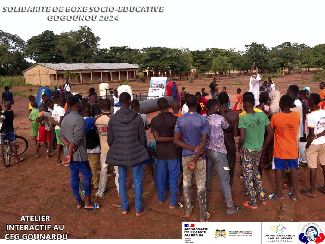 Atelier interactif au CEG GROUNAROU